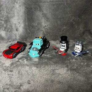 Disney Pixar Cars Toon Heavy Metal Mater 4 Piece Set
